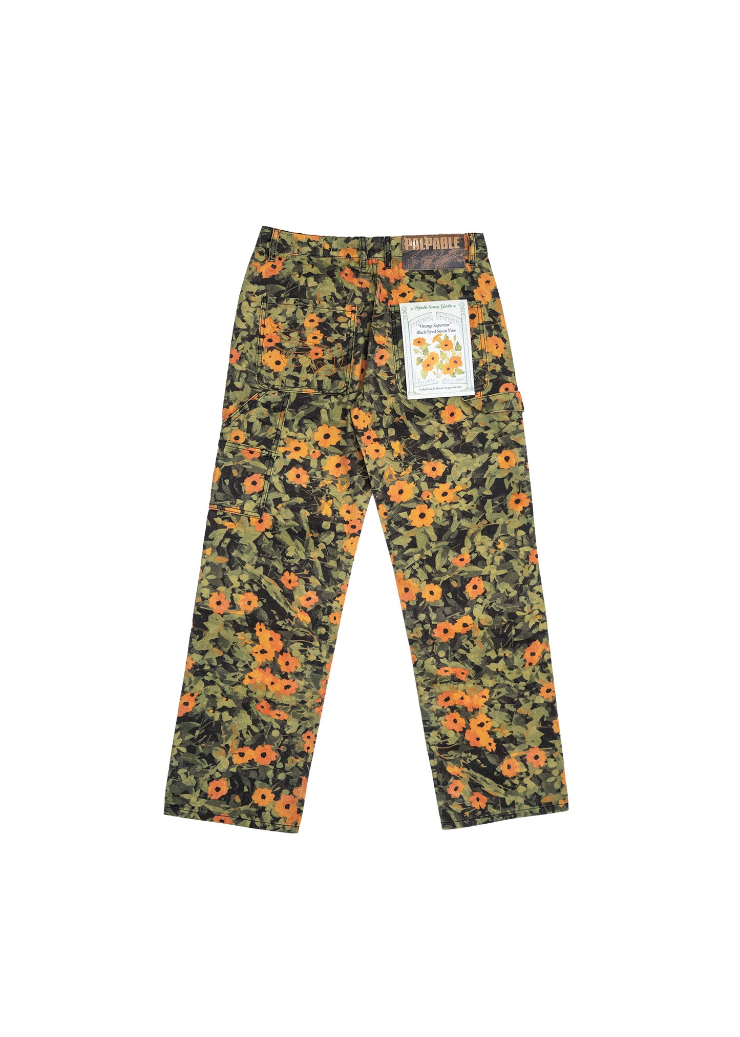 Orange Superstar Carpenter Pants