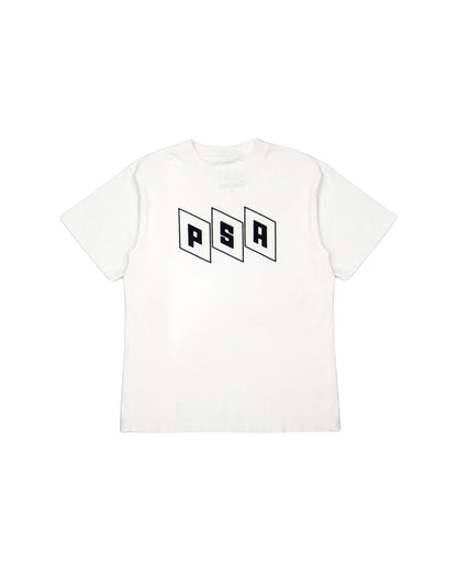 White PSA Outline T-Shirt