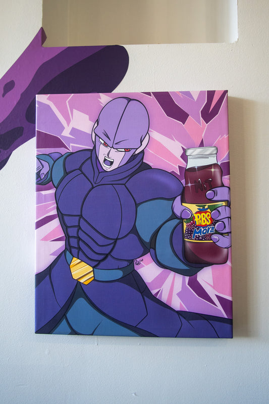 16x20" "Hit" Man Hitt Mora Canvas