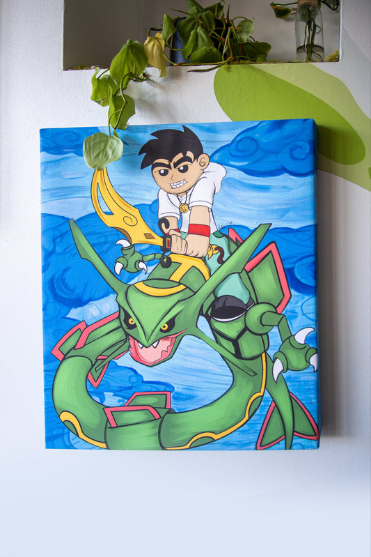 16x20" "Rey" Mundo Quaza Canvas